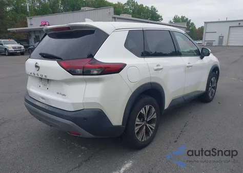 2021 Nissan Rogue Sv Intelligent Awd из США, поврежденный, VIN 5N1AT3BB5MC751932